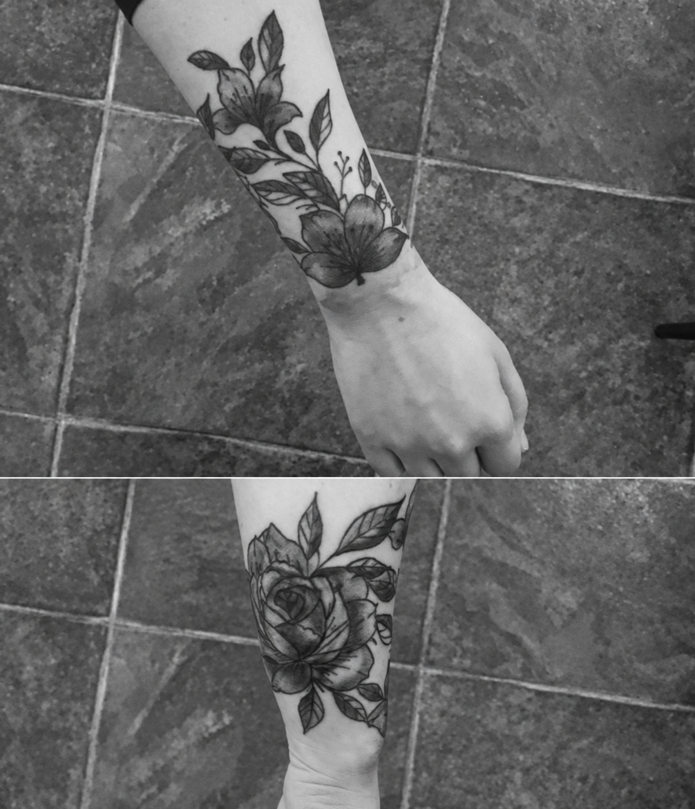 rosor och blommor.